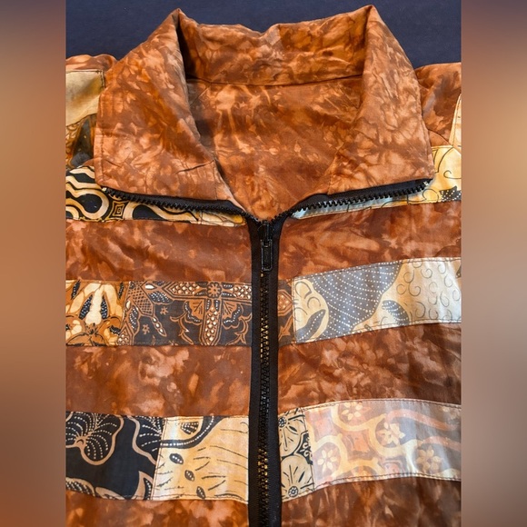 🤎🧡VINTAGE Nativewear designs  Jacket  bomber , Reversible two-view jacket, (M)🤎🧡 - Picture 5 of 17